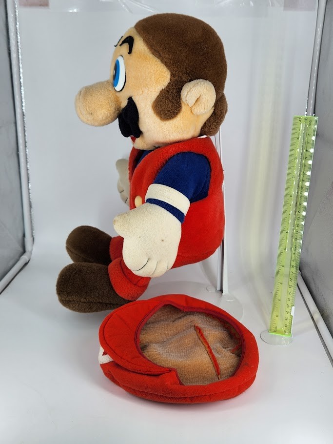 Super Mario Bros Plush AVANTI 1998 KOREA Toy Doll JAPAN