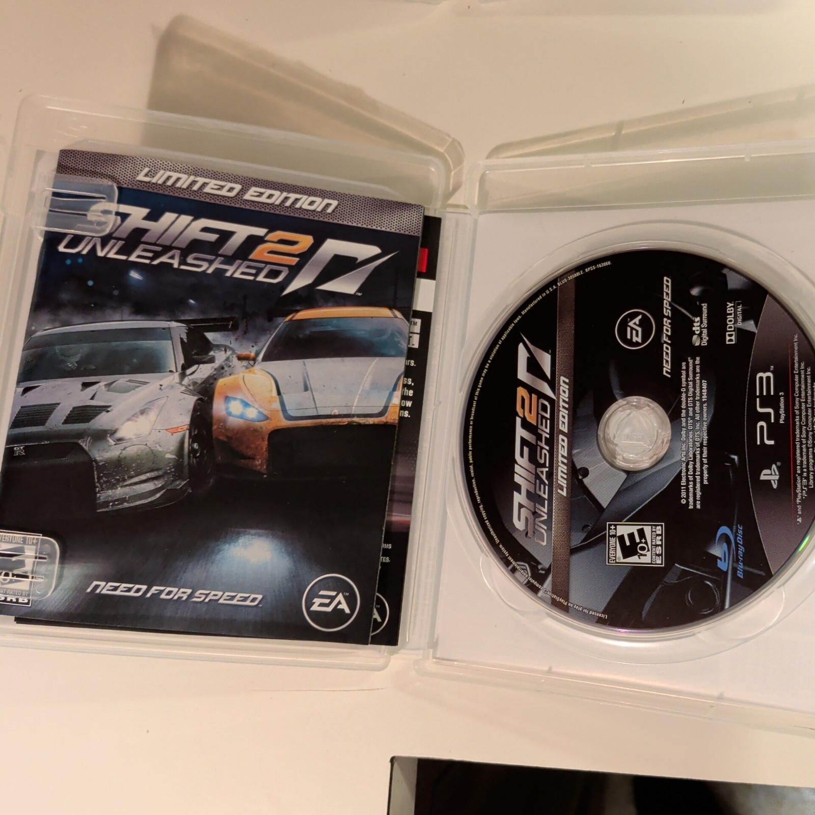 Grand Theft Auto 5, Gran Turismo 5XL, NEED4SPEED, Shift2 PS3 4 Games lot USA