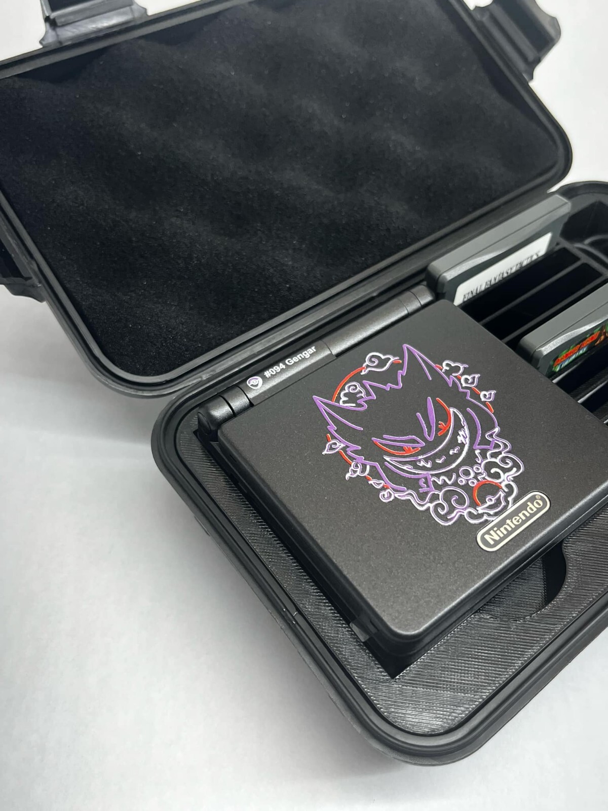 Protective Carrying Case for Gameboy Advance SP | SENAC LLC | Holds 13 Games