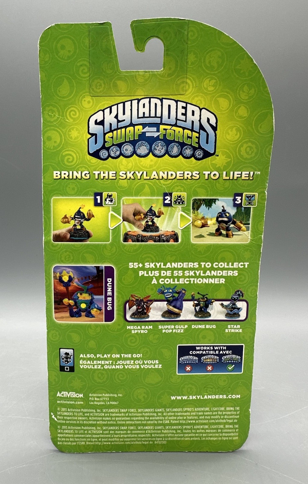 Skylanders Swap Force DUNE BUG Can’t Beat The Beetle NEW in Pkg US SELLER