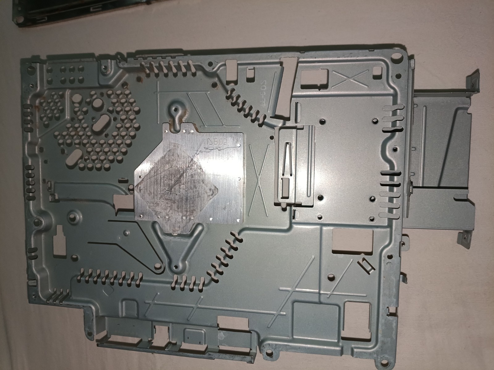 Lot Of Two Heatshields/Heatsink Part Set For Ps3 Super Slim 4001-c Console, Read
