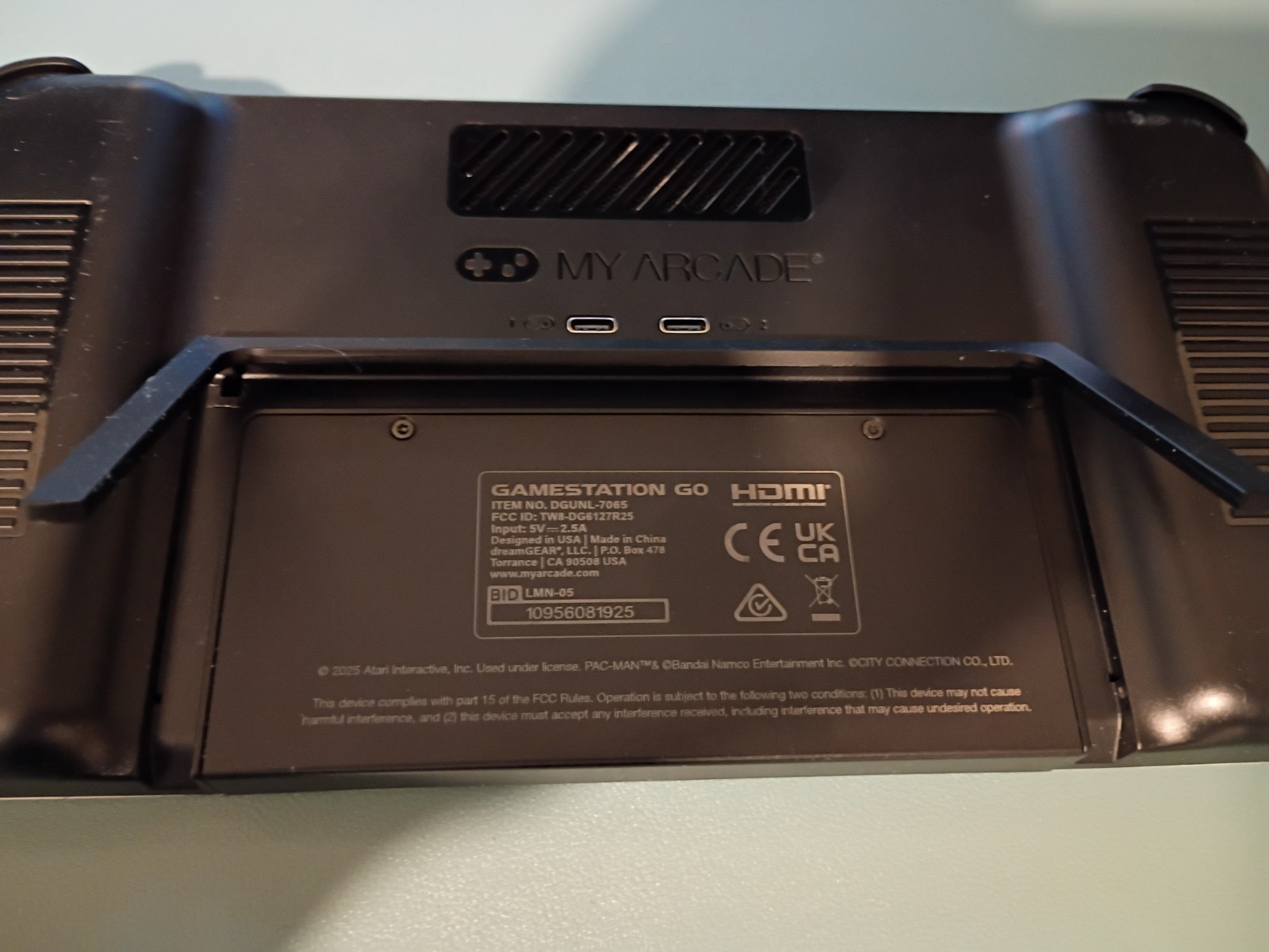 My Arcade GameStation Go Atari Handheld Rechargeable Wi-Fi HDMI USB-C 720p