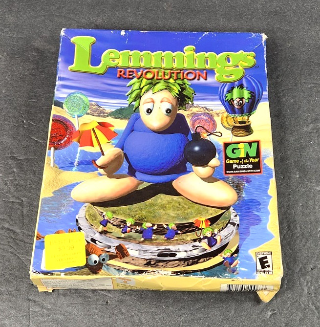 Lemmings Revolution – PC – NIB Psygnosis Ltd. & TAKE2interactive 2001 big box
