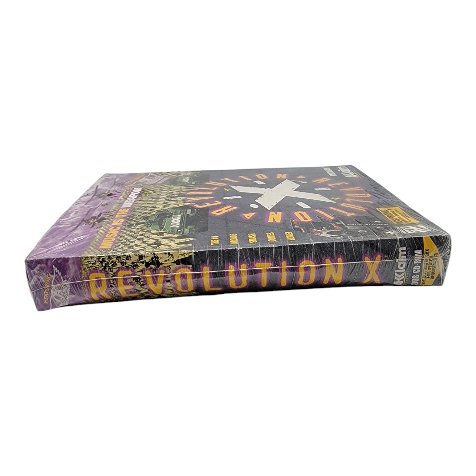 1995 REVOLUTION X CD-ROM Arcade Video Game Aerosmith Retro 90s NEW IN BOX