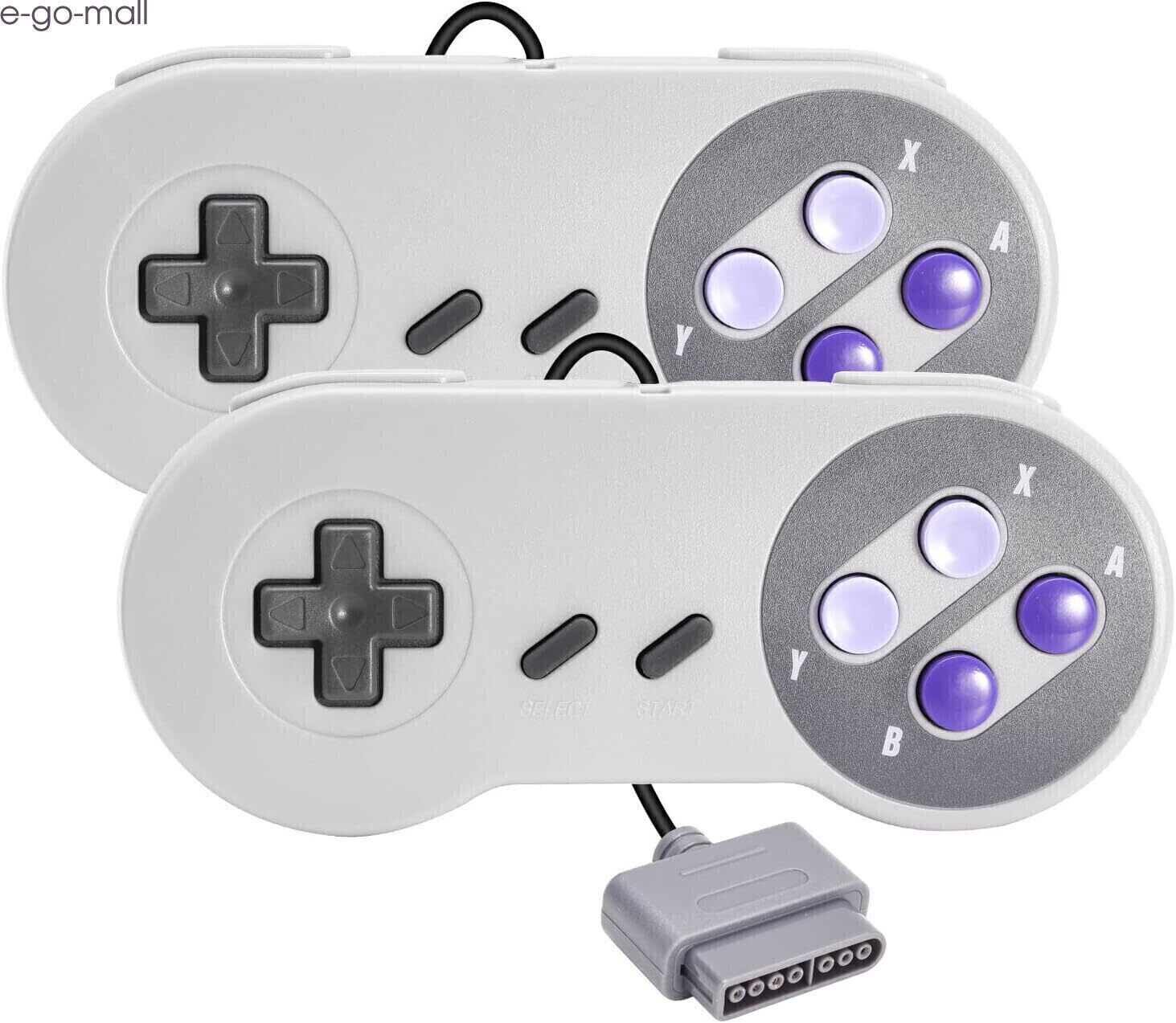 2 PACK SNES Gamepad Receiver for Super Nintendo Entertainment System Super NES