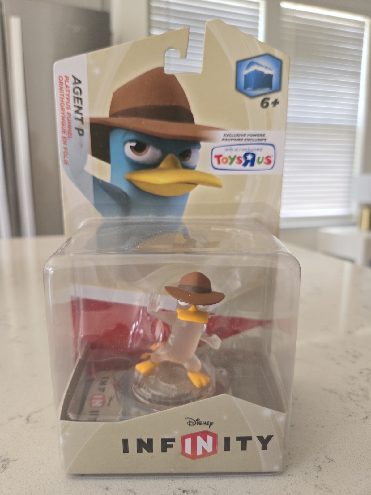 Disney Infinity 1.0 Phineas & Ferb Perry The Platypus Crystal Agent P Figure