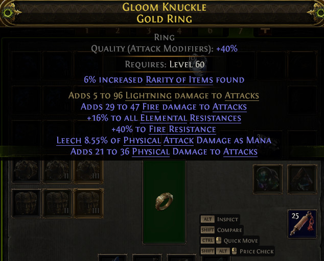 Gold Ring Path of Exile 2 Return of the Ancients League POE 2