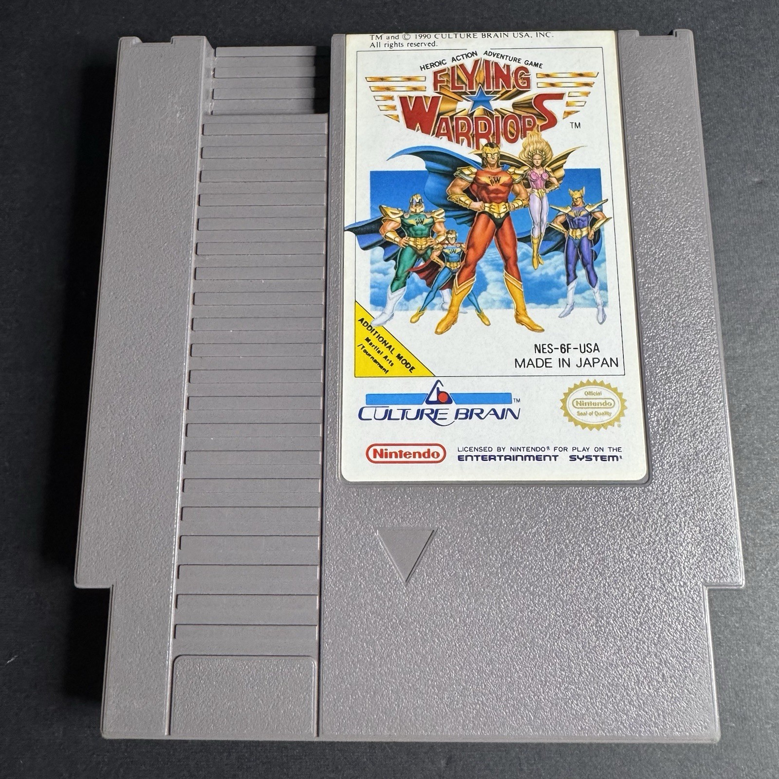 Flying Warriors (Nintendo NES, 1991) Game Only – Tested