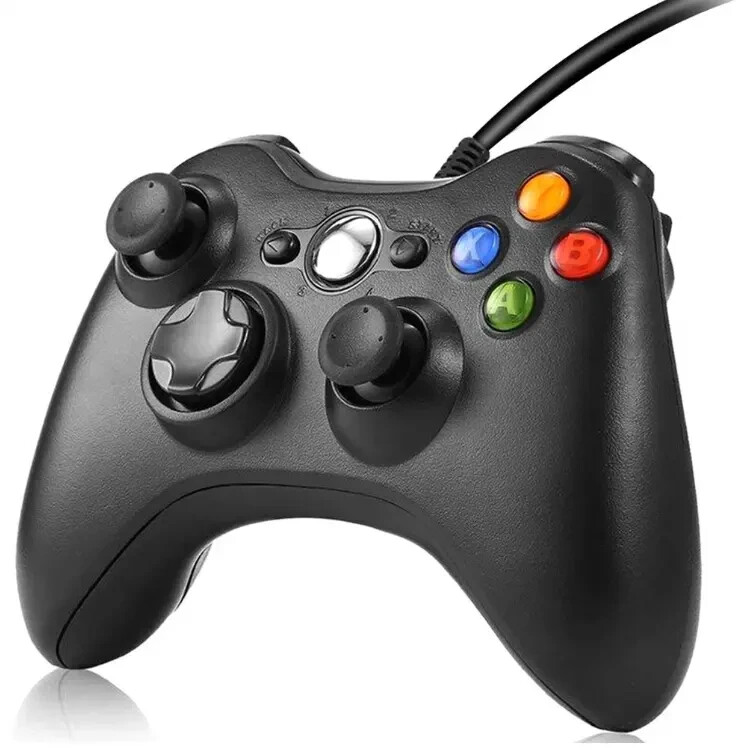 Wired Controller USB For PC Compatible With Xbox 360 / Windows 7 8 10 11 Gamepad