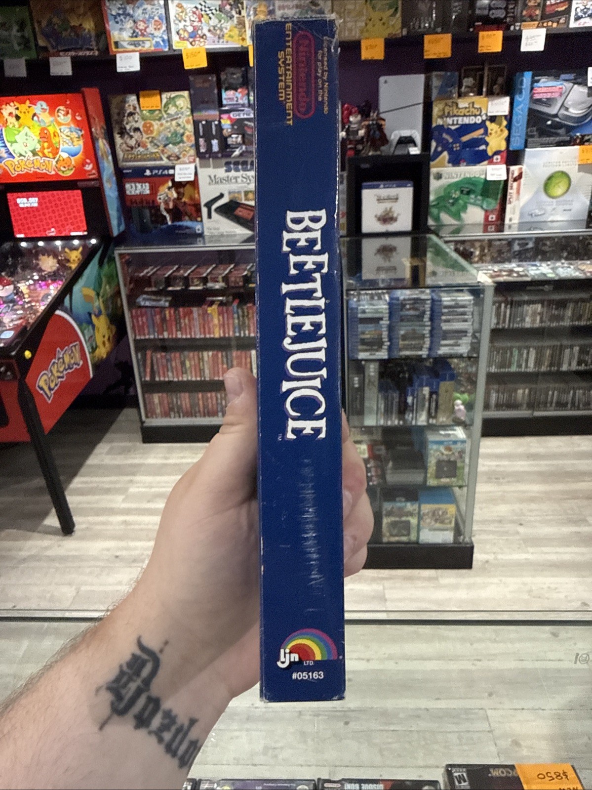 Beetlejuice – Nintendo Entertainment System NES – In Box Tested