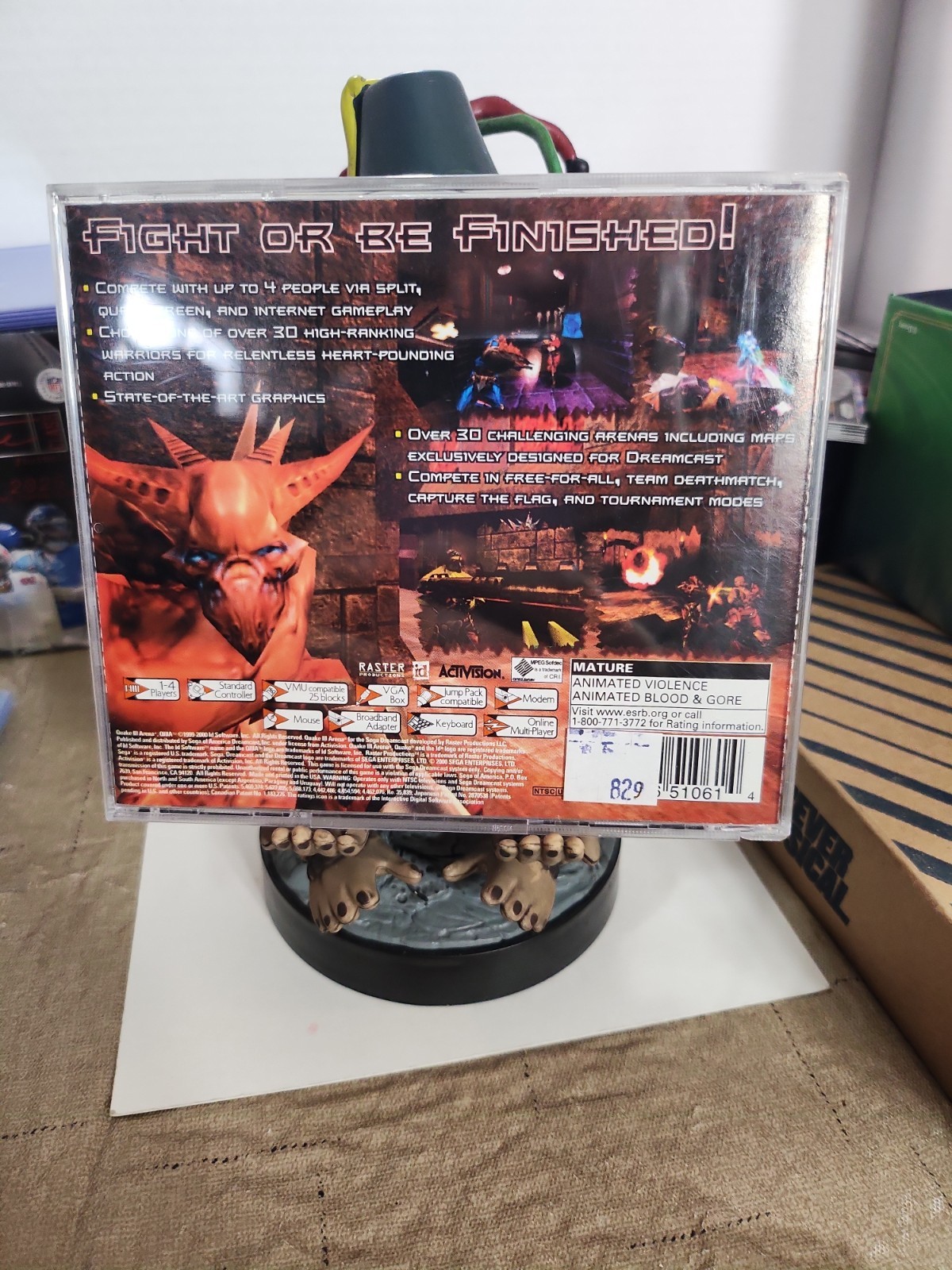 Quake III Arena (Sega Dreamcast, 2000) complete