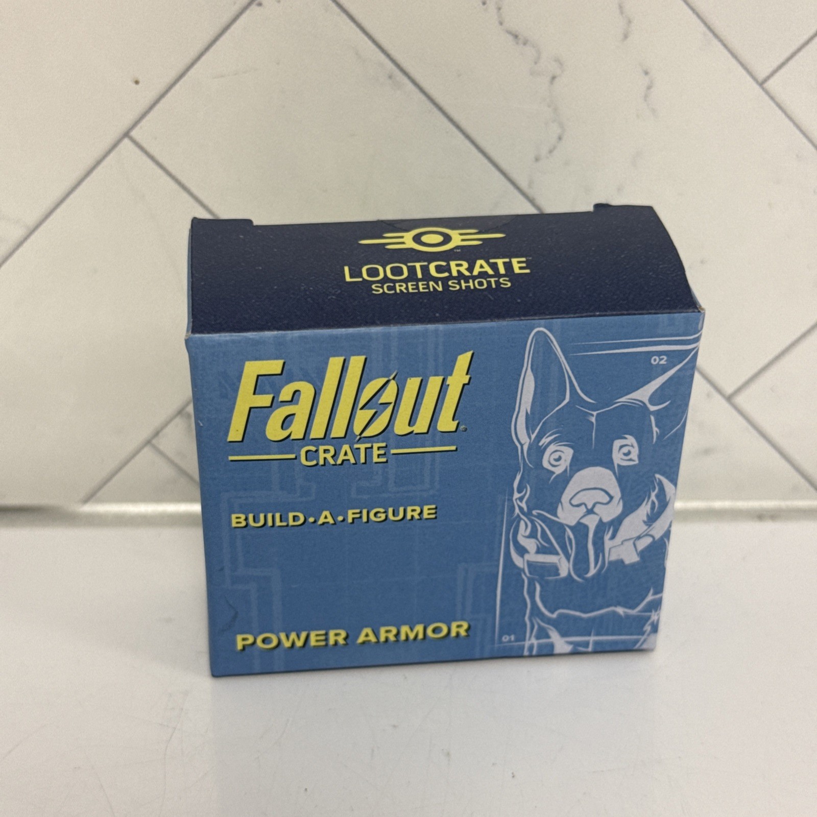 Fallout Loot Crate Build A Figure Power Armor For Dogmeat ~ Box 5 of 6