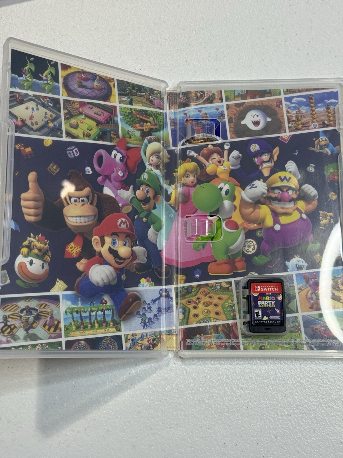 Mario Party Superstars Nintendo Switch Complete CIB Tested Working