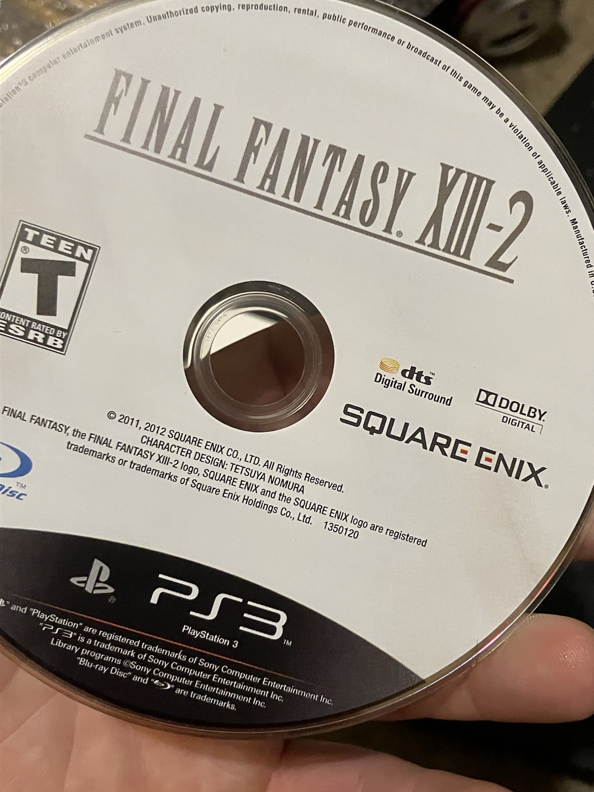 Authentic & Tested Final Fantasy XIII-2, Cib, Sony PS3, Working, Read