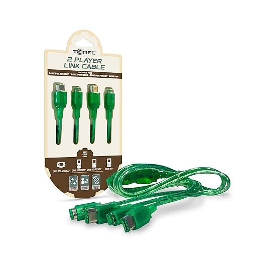 Tomee GBC/ GBP/ GB 2 Player Game Link Cable for Nintendo Game Boy Color