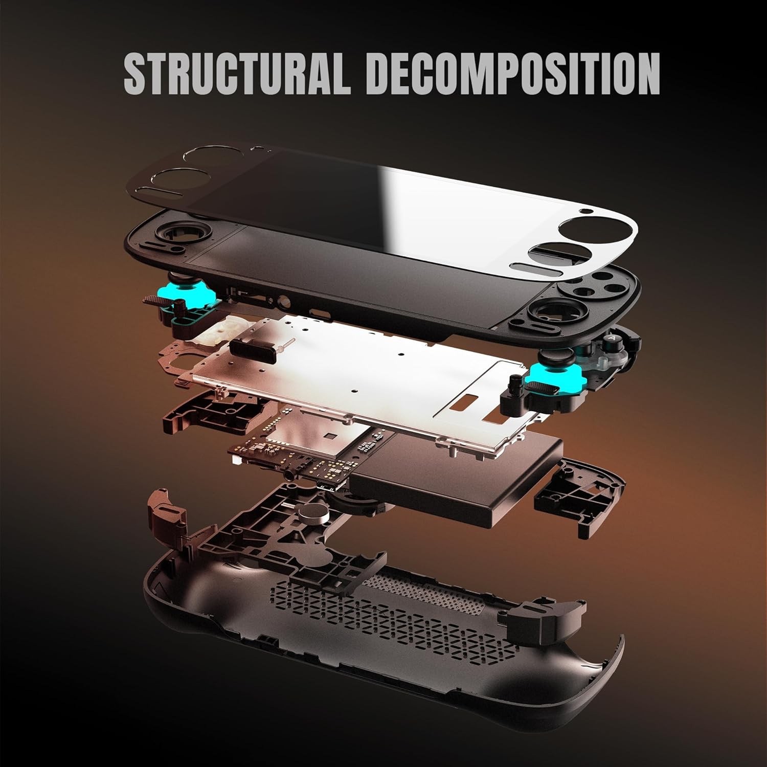 Retroid Pocket 5 Handheld Gaming Emuluation Console and Carrying Case