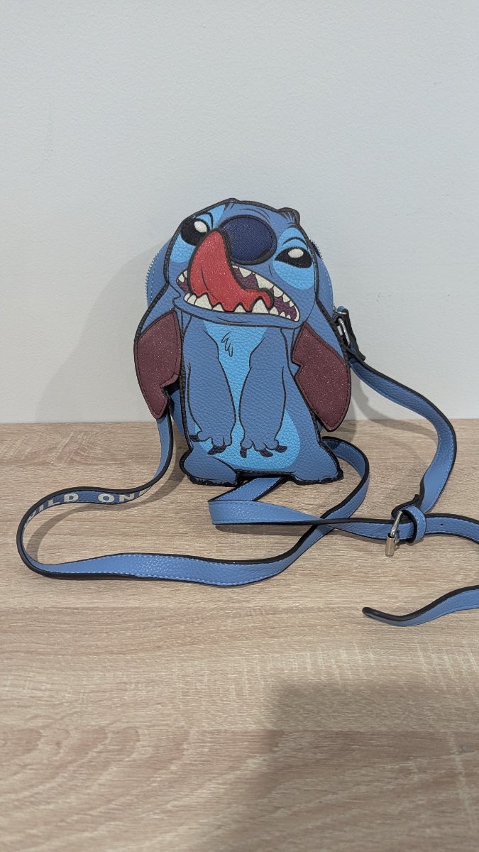 Disney Lilo & Stitch Blue Crossbody Bag Purse Danielle Nicole