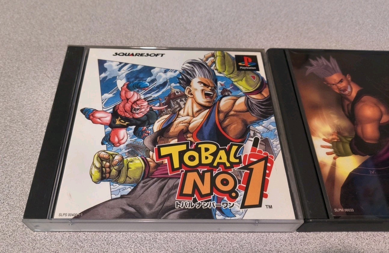 Tobal No. 1 & 2 Bundle – Sony PlayStation PS1 Japanese Version US Seller *TESTED