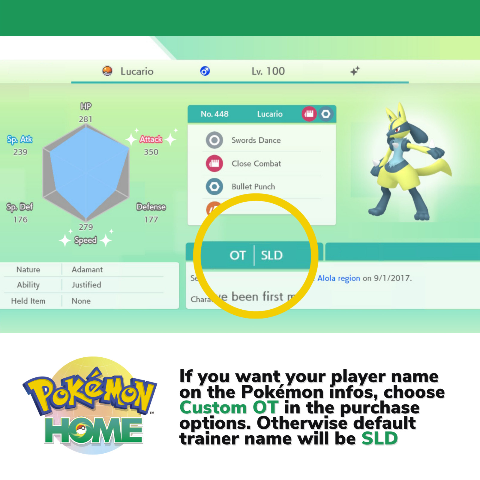Pokémon HOME Gen 1-7 Shiny Living Dex Complete Pokedex up to Zeraora 2017 Custom