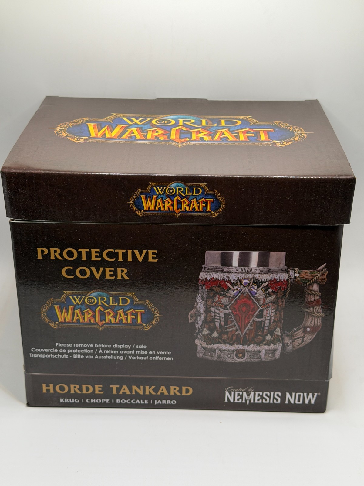 World of Warcraft Horde Tankard Mug NEW Blizzard Nemesis