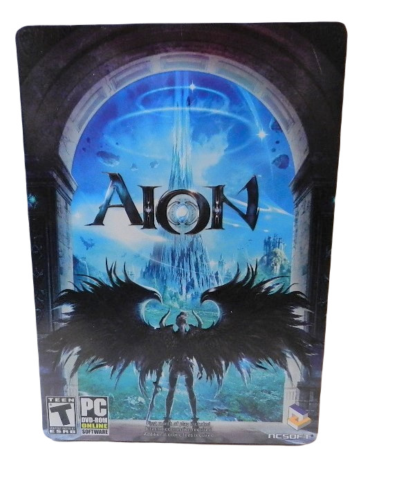Game Aion The Tower of Eternity PC 2009 with Metal Case Collectors Version