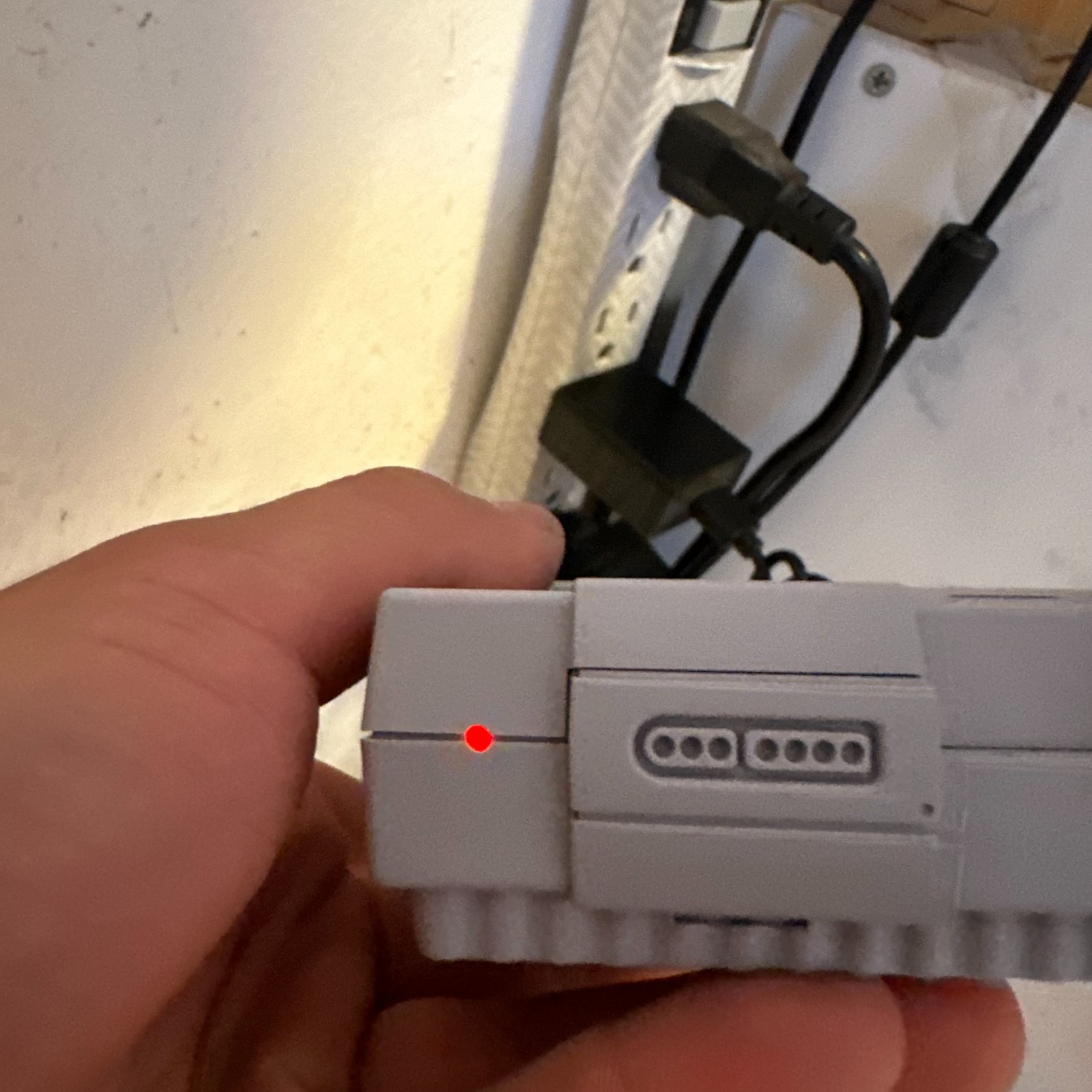 Super Nintendo Entertainment System CLV-201 Gray External Video Game Consoles