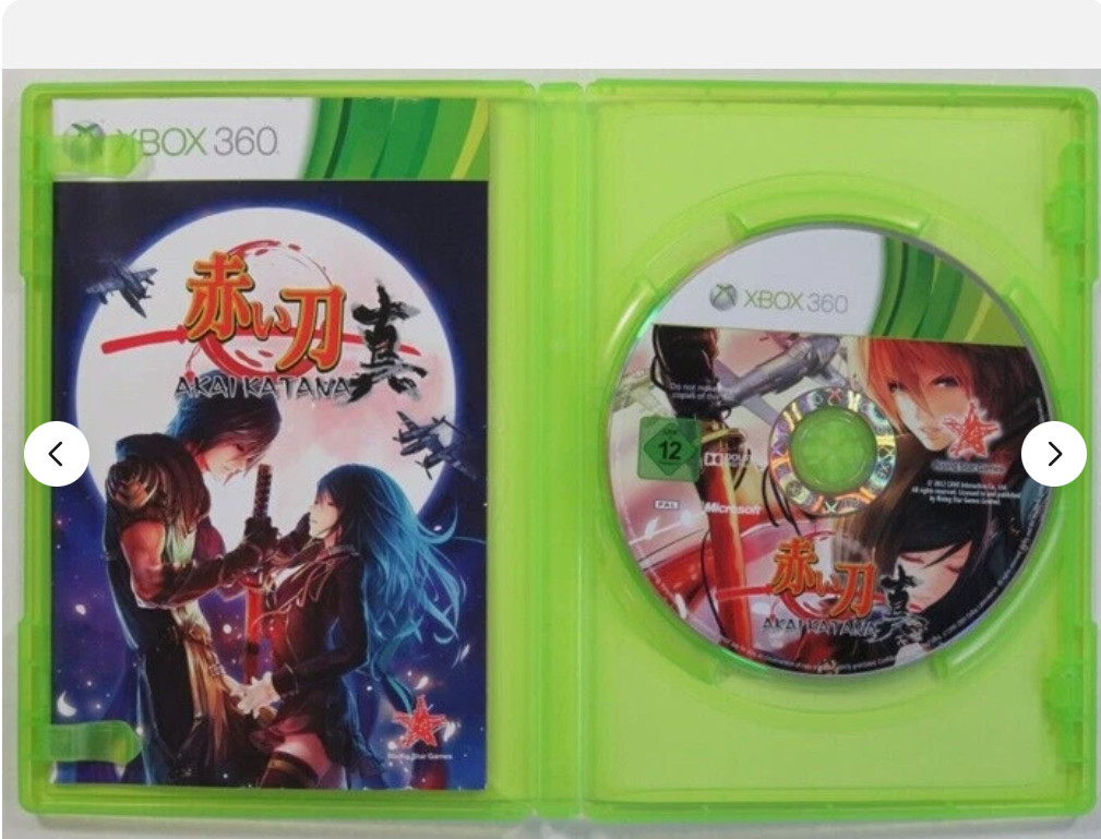 Death Smiles, Death Smiles II X & Akai Katana Shin Japan XBOX 360