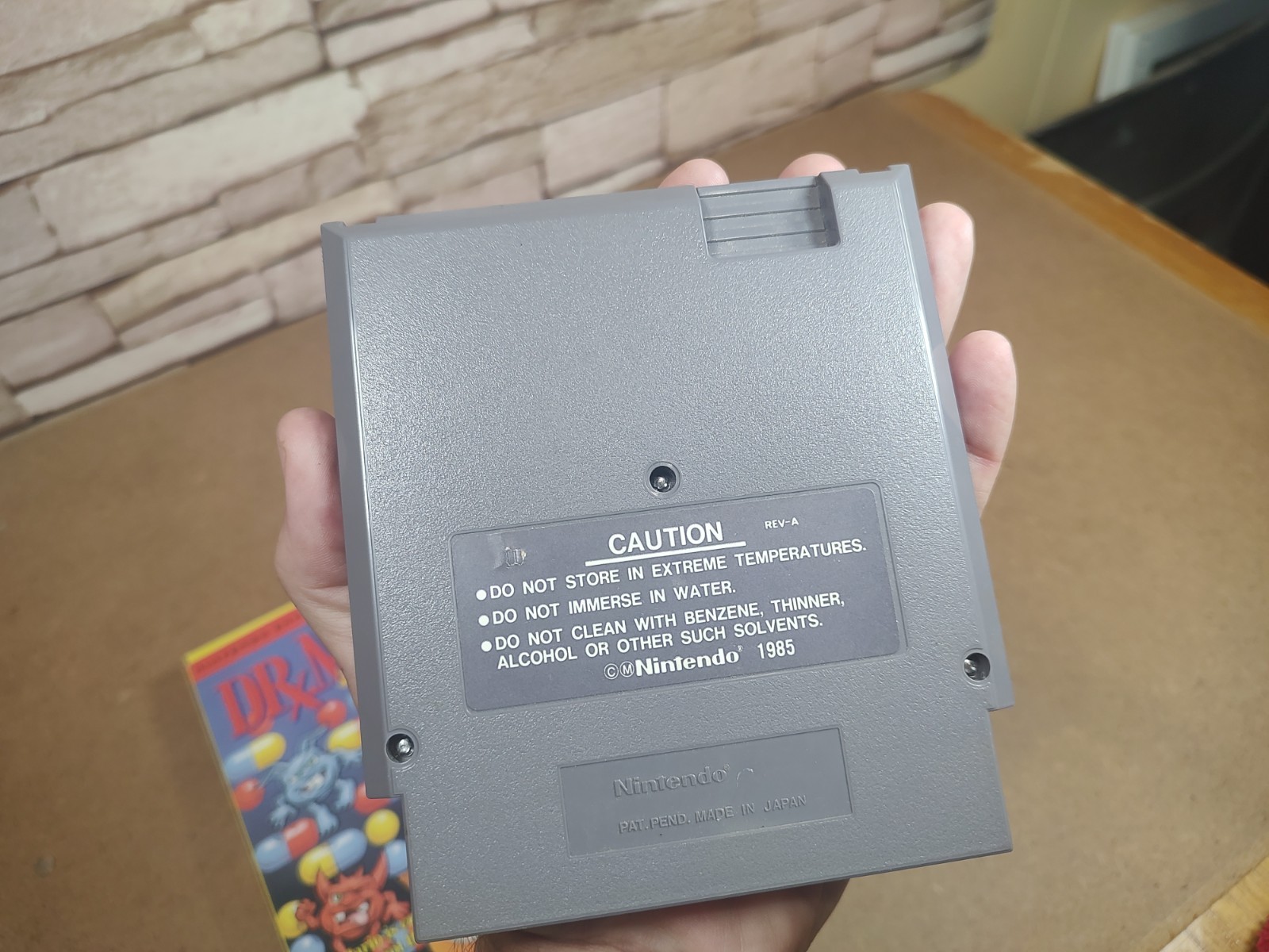 NES Dr. Mario in Box Nintendo Entertainment System Classic Puzzle Game