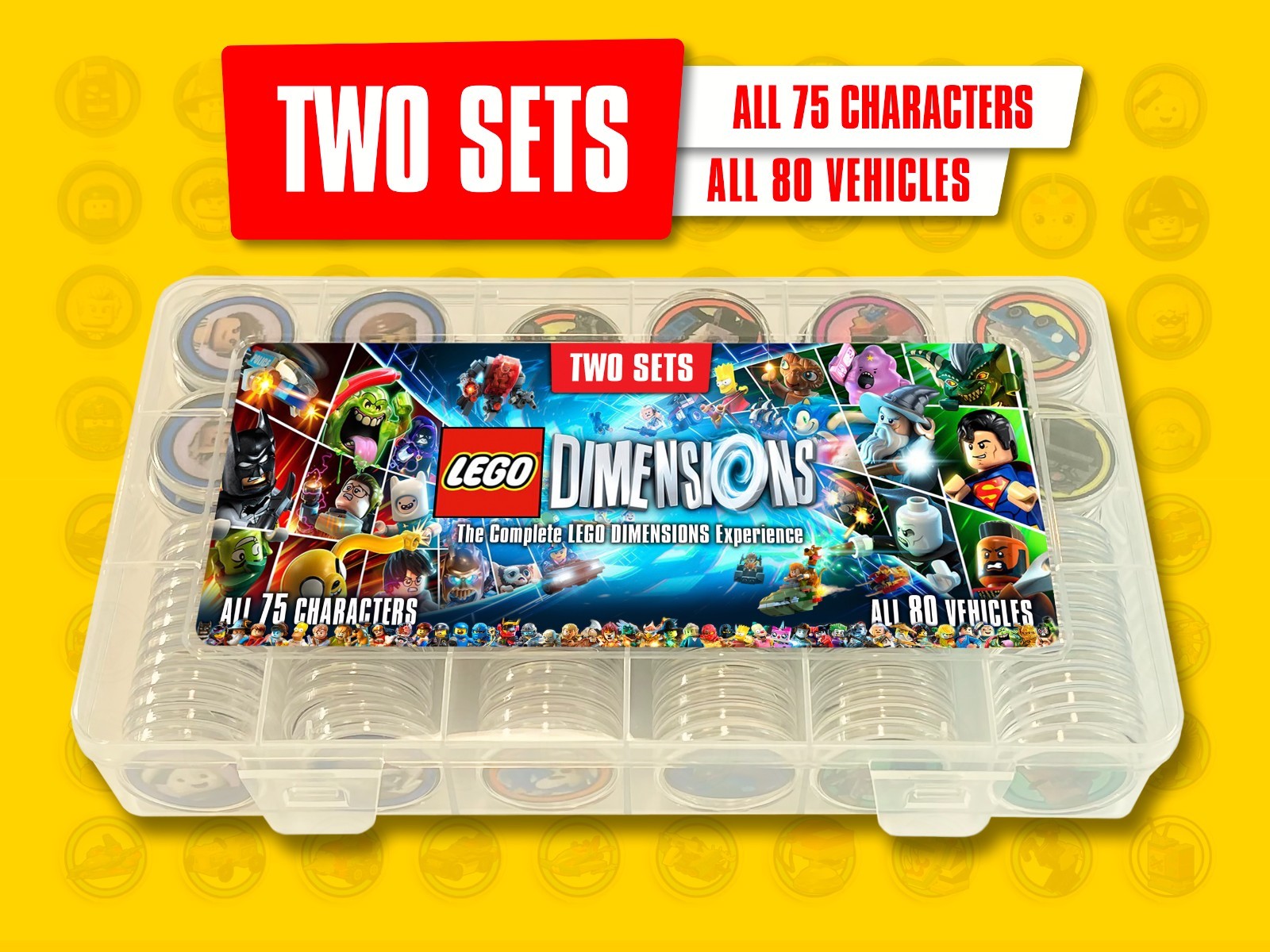 LEGO Dimensions | Two Sets | 1 Box | NFC Tags