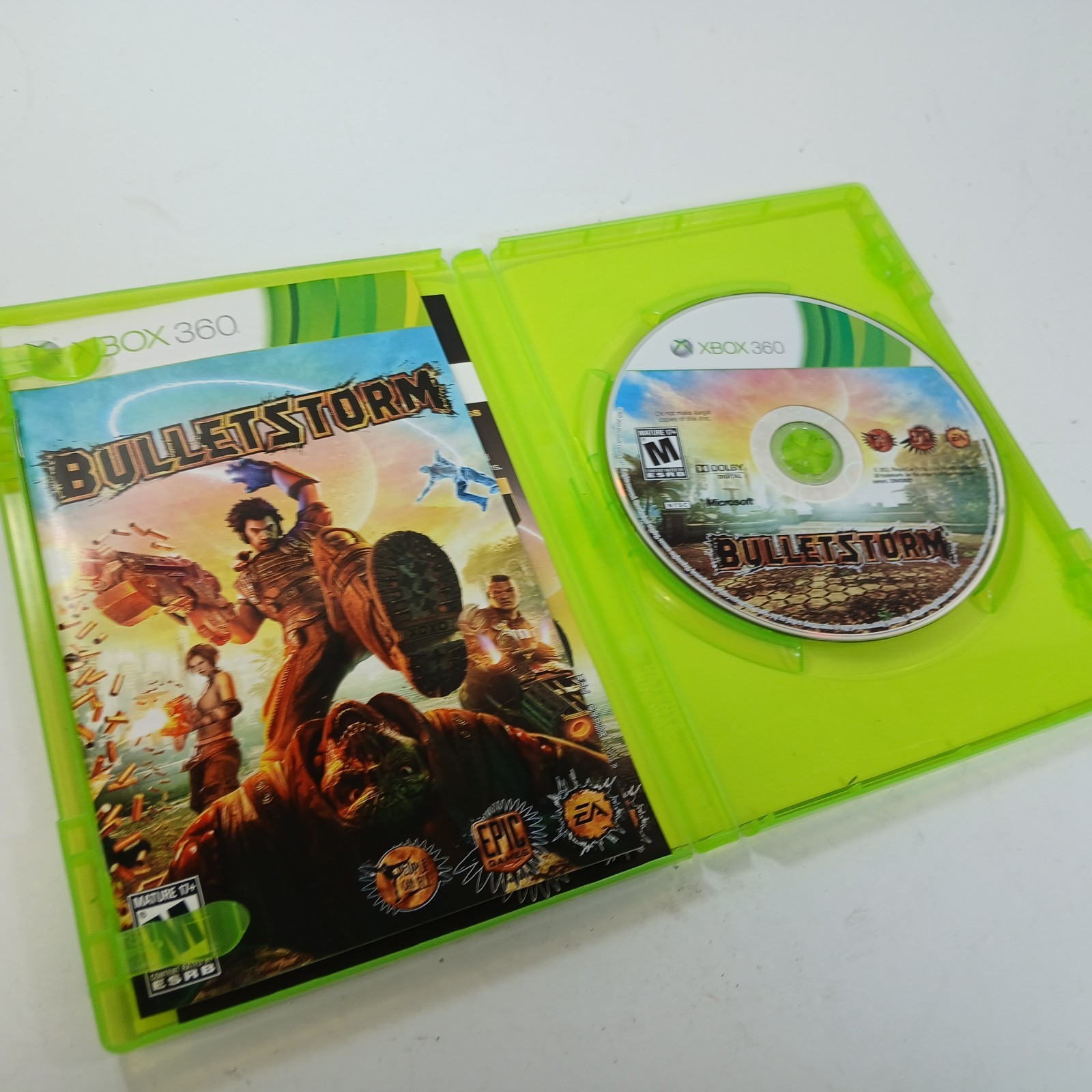 Bulletstorm — Epic Edition (Microsoft Xbox 360, 2011) CIB *TESTED*