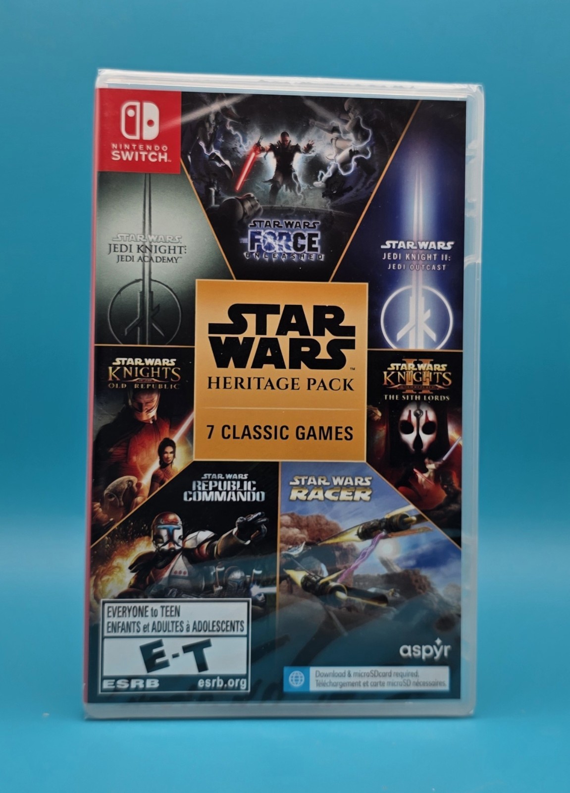 Star Wars Heritage Pack (Nintendo Switch) Factory Sealed