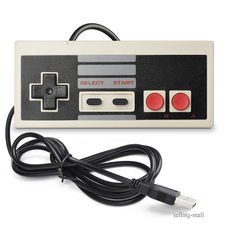 USB Wired Classic NES Controller + N64 Controllers Gamepads for PC Mac Windows
