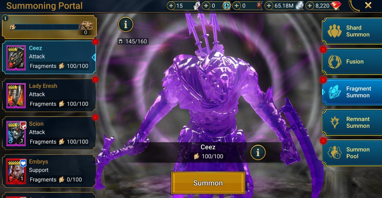 Raid Shadow Legends | Starter Mythical – Toshiro : 96k energy / 30 Legendary