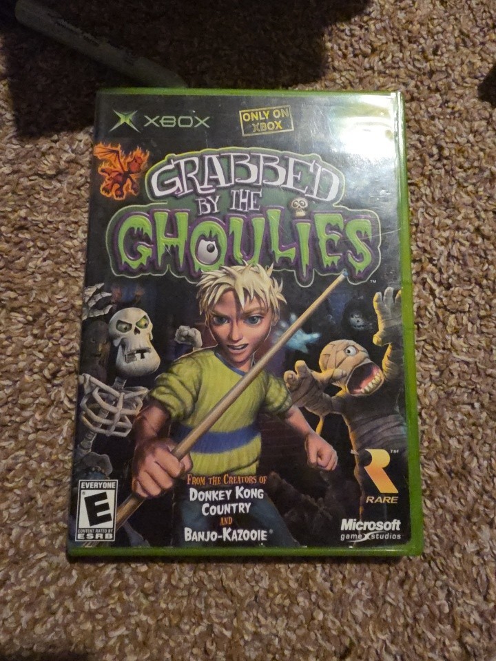 Grabbed by the Ghoulies (Microsoft Xbox, 2003) Pre Owned