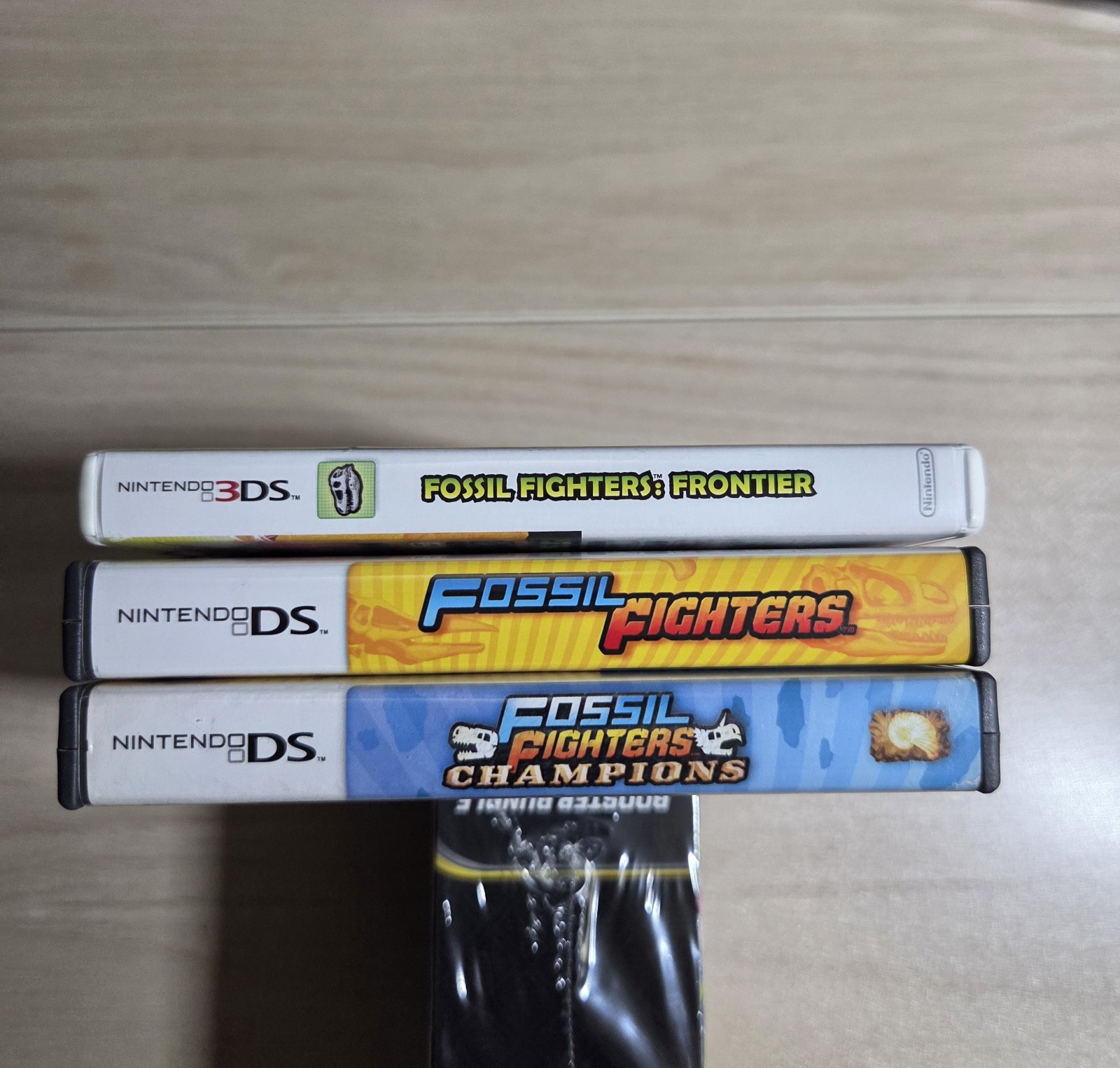 Nintendo DS 3DS Fossil Fighters Lot – Fossil Fighters, Champions & Frontier CIB