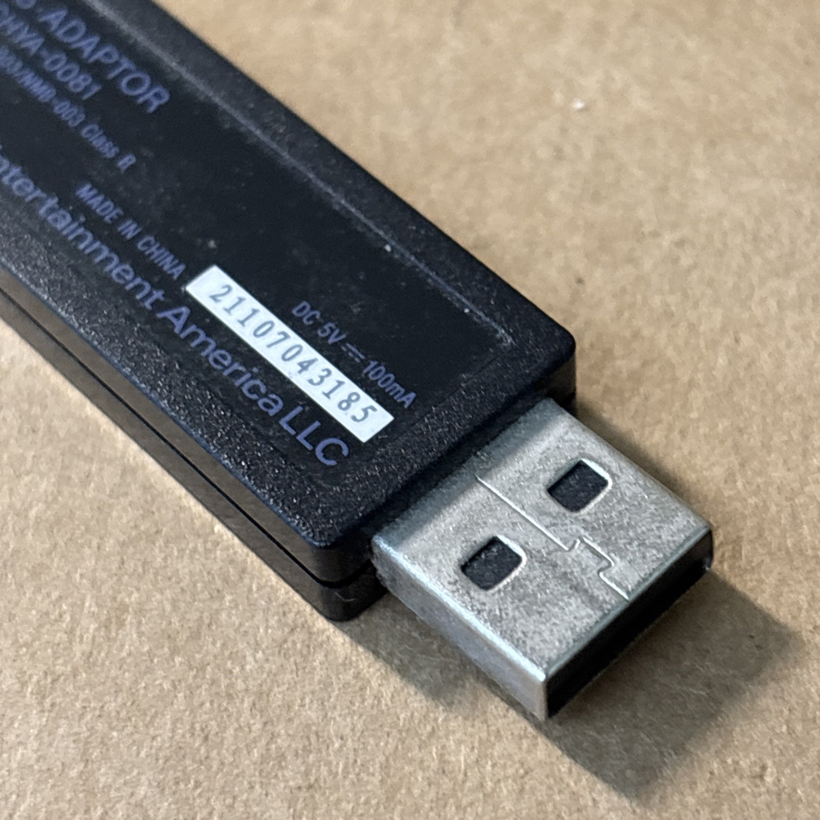 Genuine Sony Wireless Adaptor CECHYA-0081 USB Adapter Dongle for PlayStation