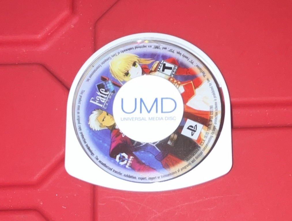 Aksys Games Fate/Extra Sony PSP JRPG T-Teen Manual NTSC-U/C 2011(A)