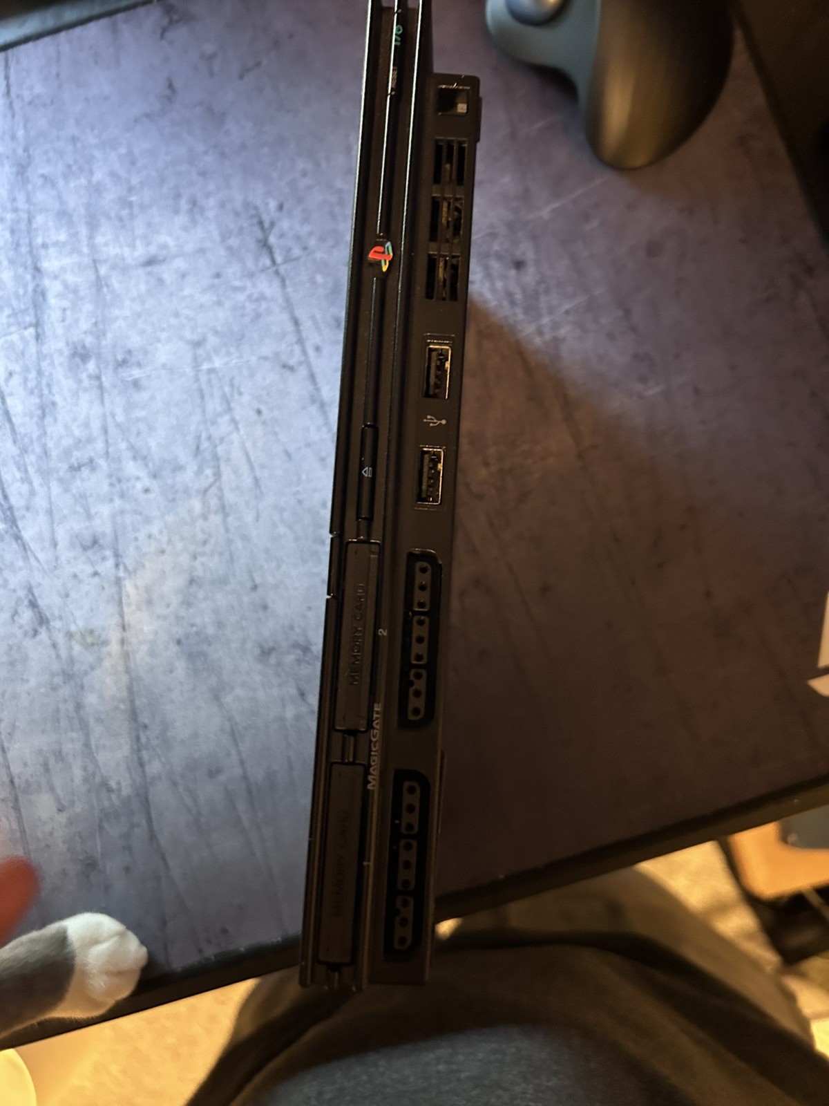 Sony PlayStation 2 PS2 Slim SCPH-70001 Console System OEM Bundle – Tested!!