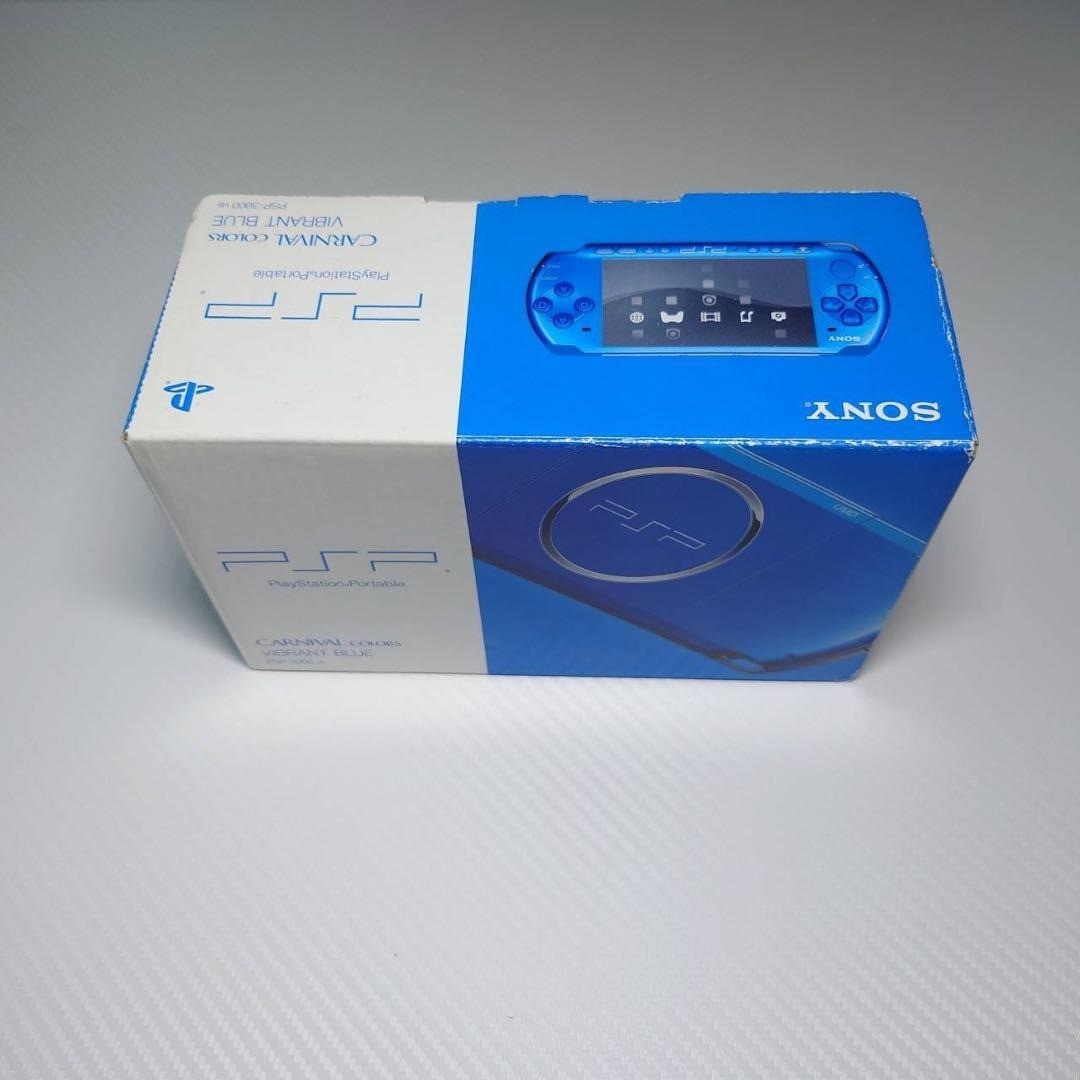 Sony PSP 3000 Vibrant Blue Complete in Box Near Mint 6748