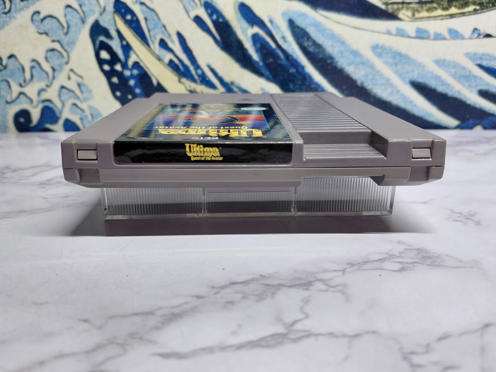 Ultima: Quest of the Avatar Nintendo NES Game Cartridge Authentic Manual Map