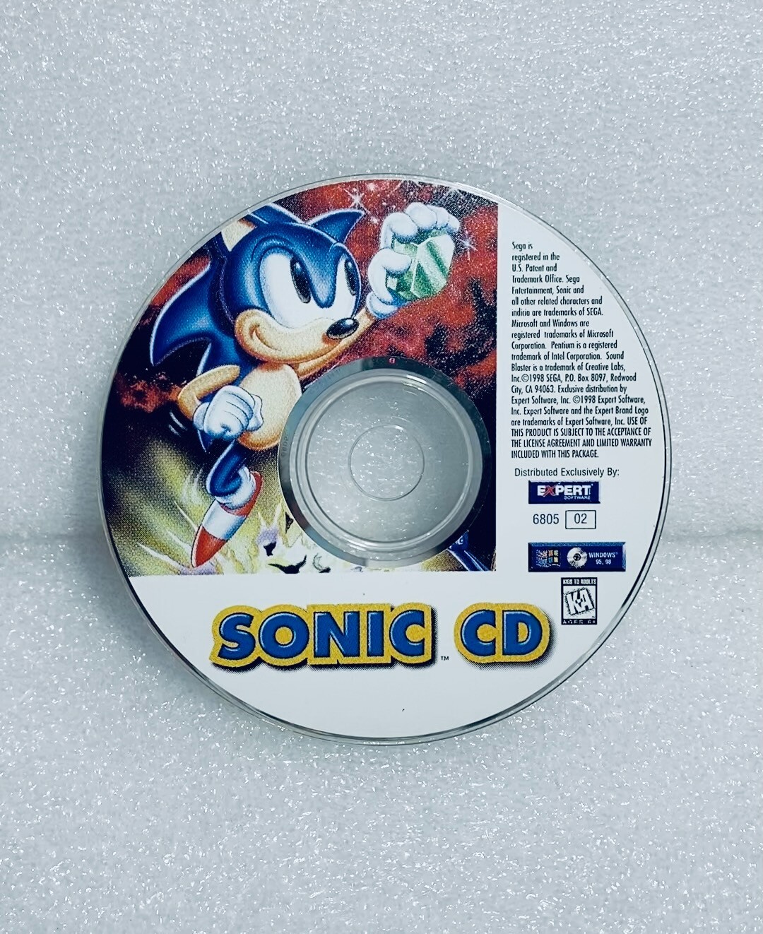 Sonic CD – Sega PC Collection Microsoft Windows 95 / 98 (SEE PICS)