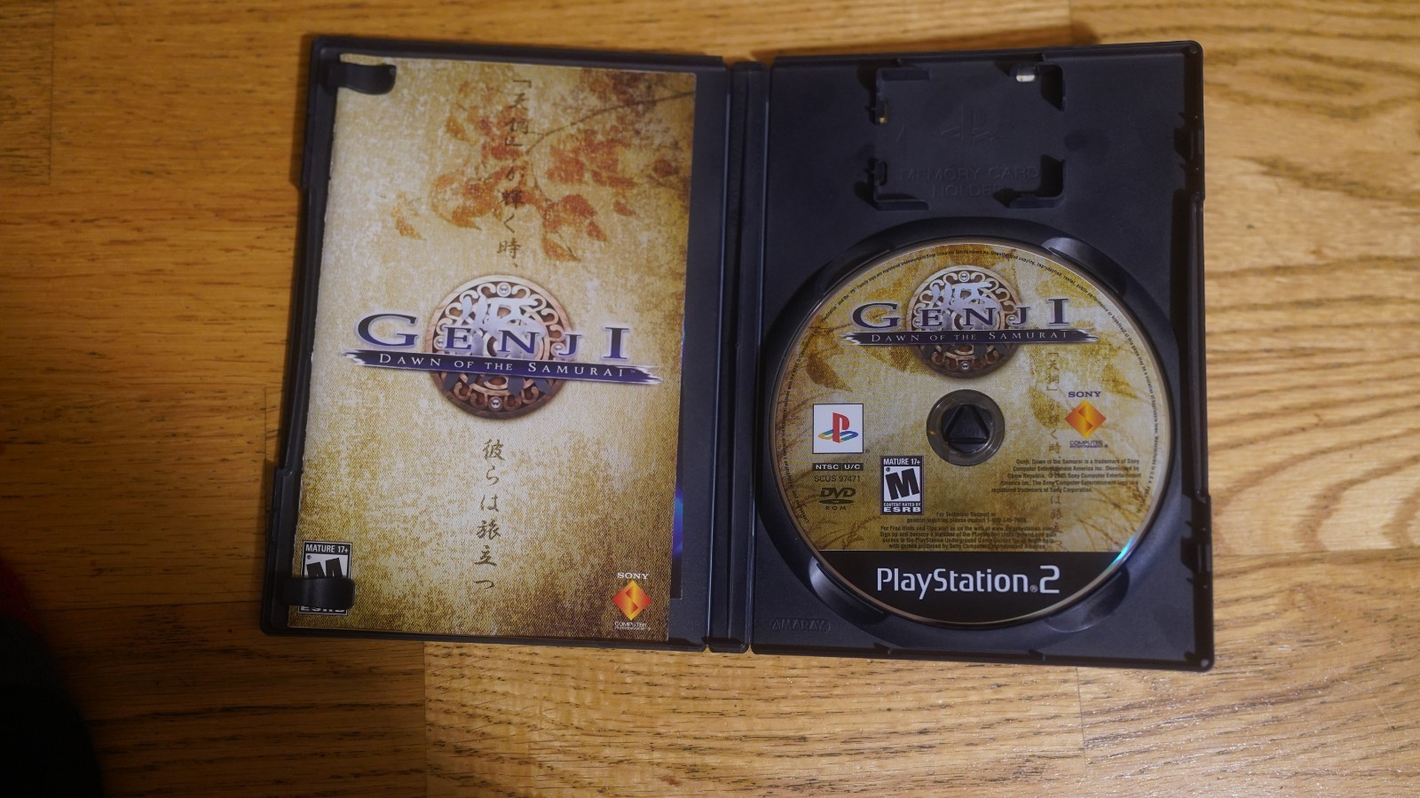 Genji: Dawn of the Samurai (Sony PlayStation 2, 2005) COMPLETE/USED