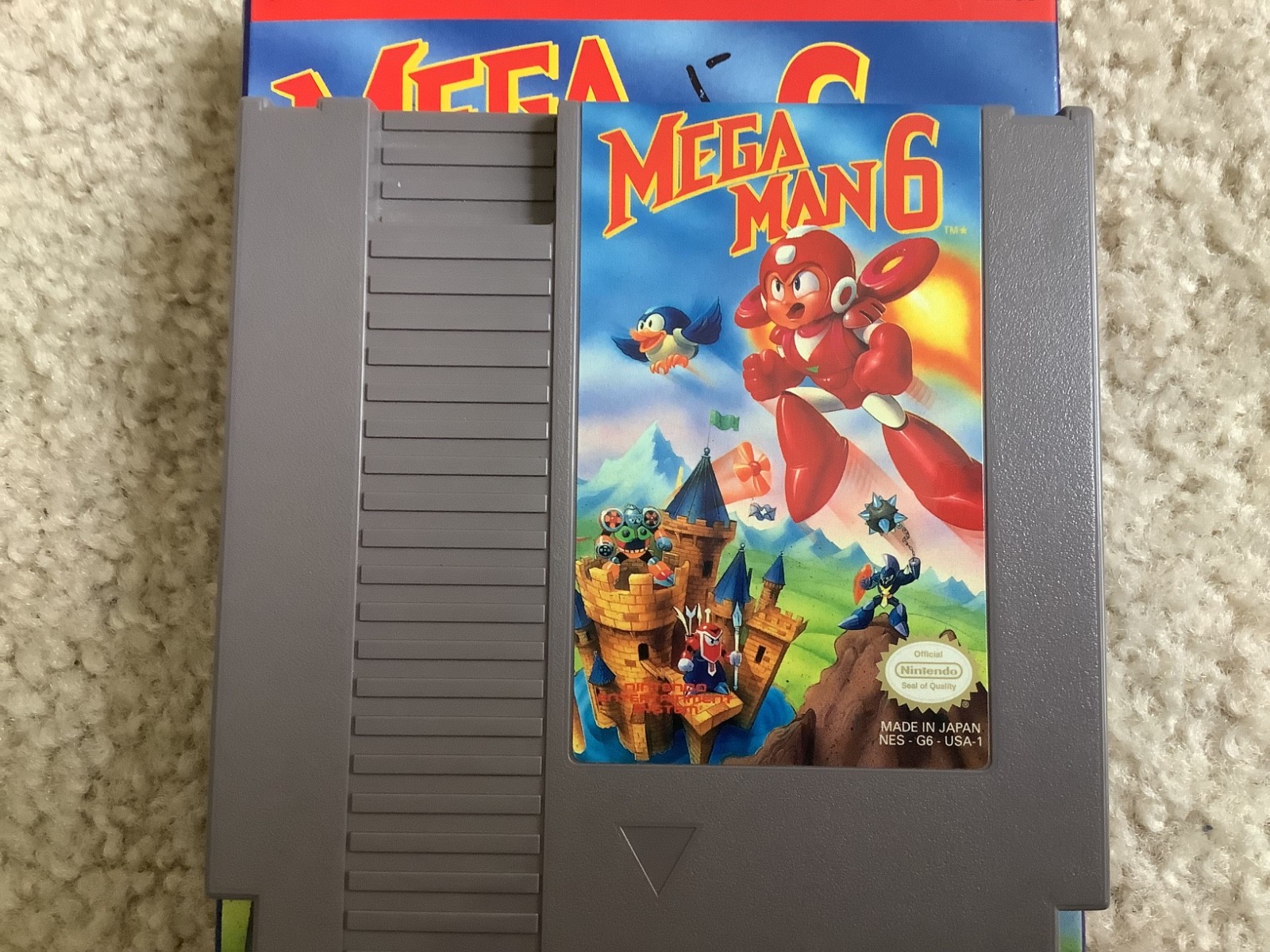 Mega Man 6 ( NES Capcom 1994) CIB Very Good Working Condition