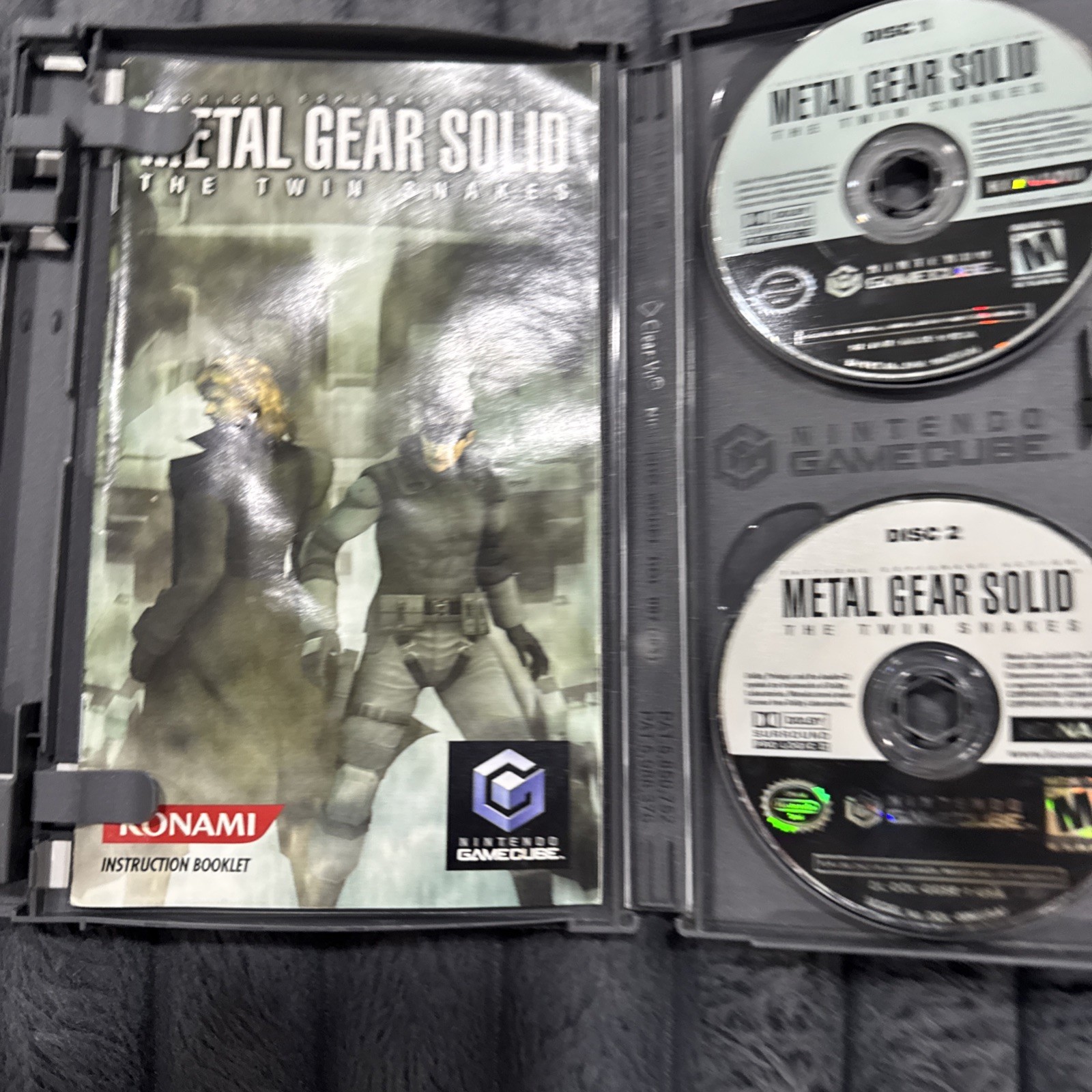 Metal Gear Solid The Twin Snakes – Nintendo GameCube – CIB Complete Tested