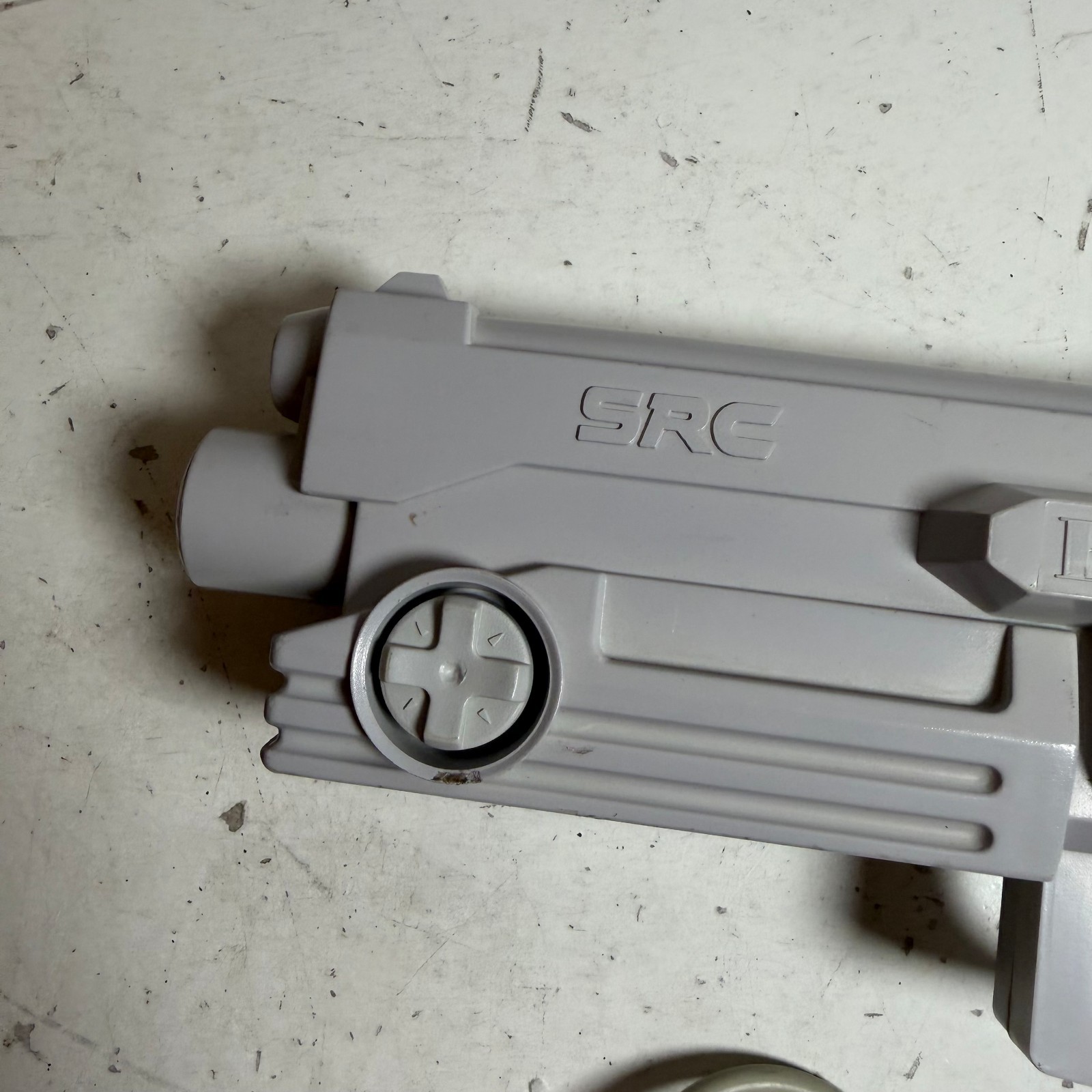 Dreamcast SRC Bio Gun Gray Wired Ergonomic Rare PC Light Gun Controller