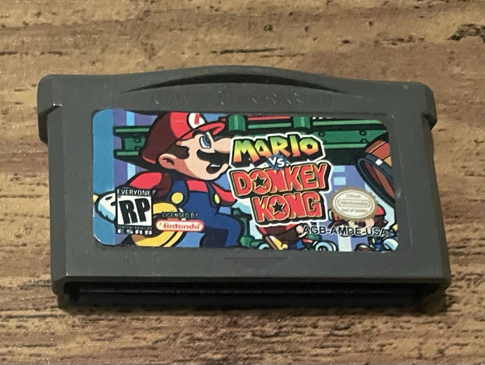 Nintendo GBA Mario Vs Donkey Kong Japan Extremely RARE Rating pending Demo