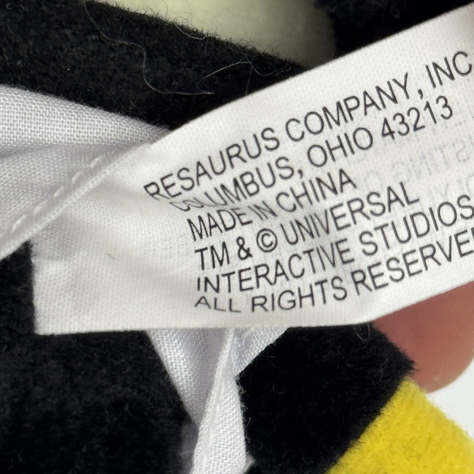 1998 ReSaurus Crash Bandicoot Dr. Neo Cortex Plush Bean Bag Keychain NWT
