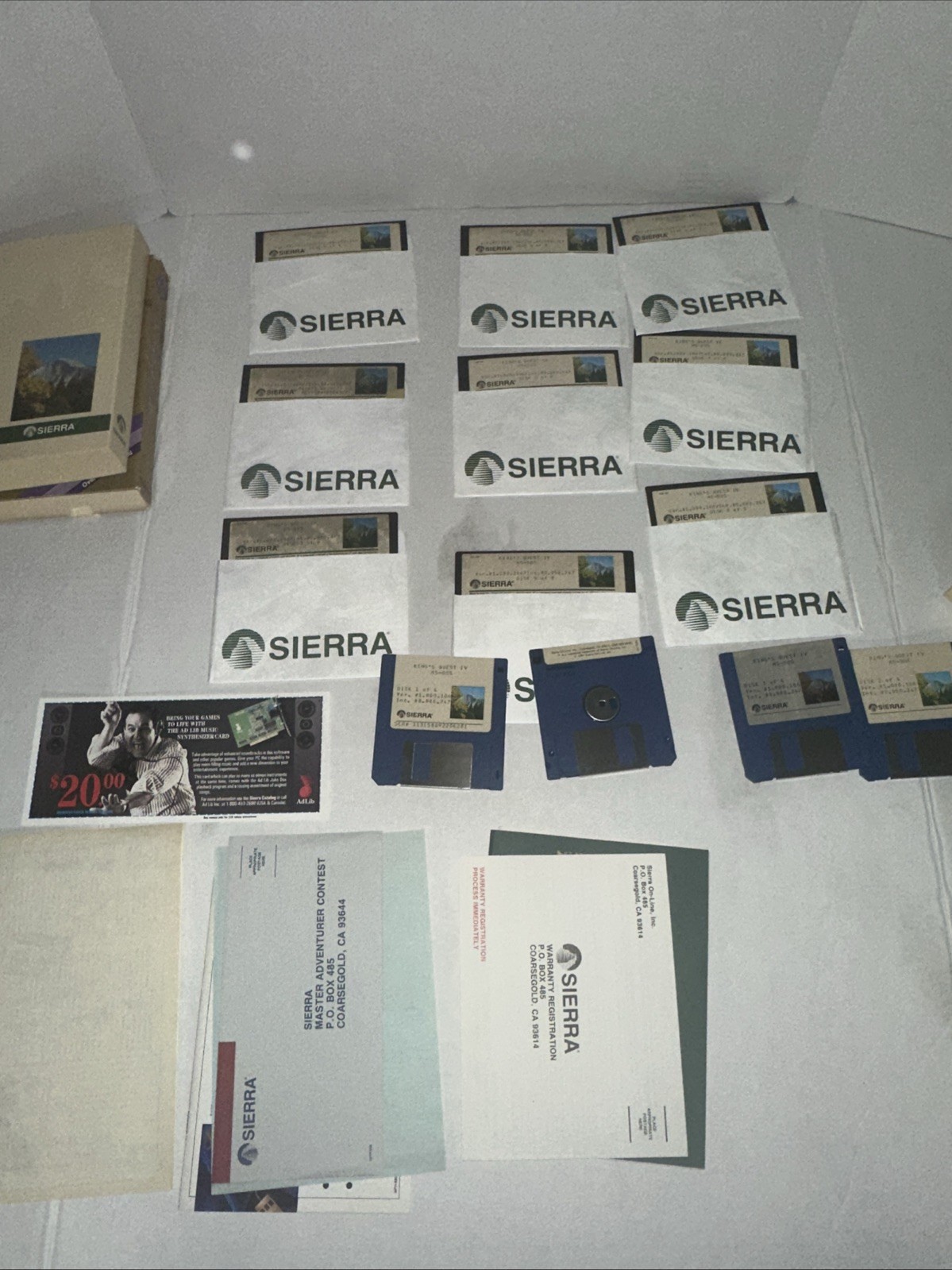 1988 Sierra King’s Quest IV Perils of Rosella IBM MS-DOS PC Game 3.5″ – RARE