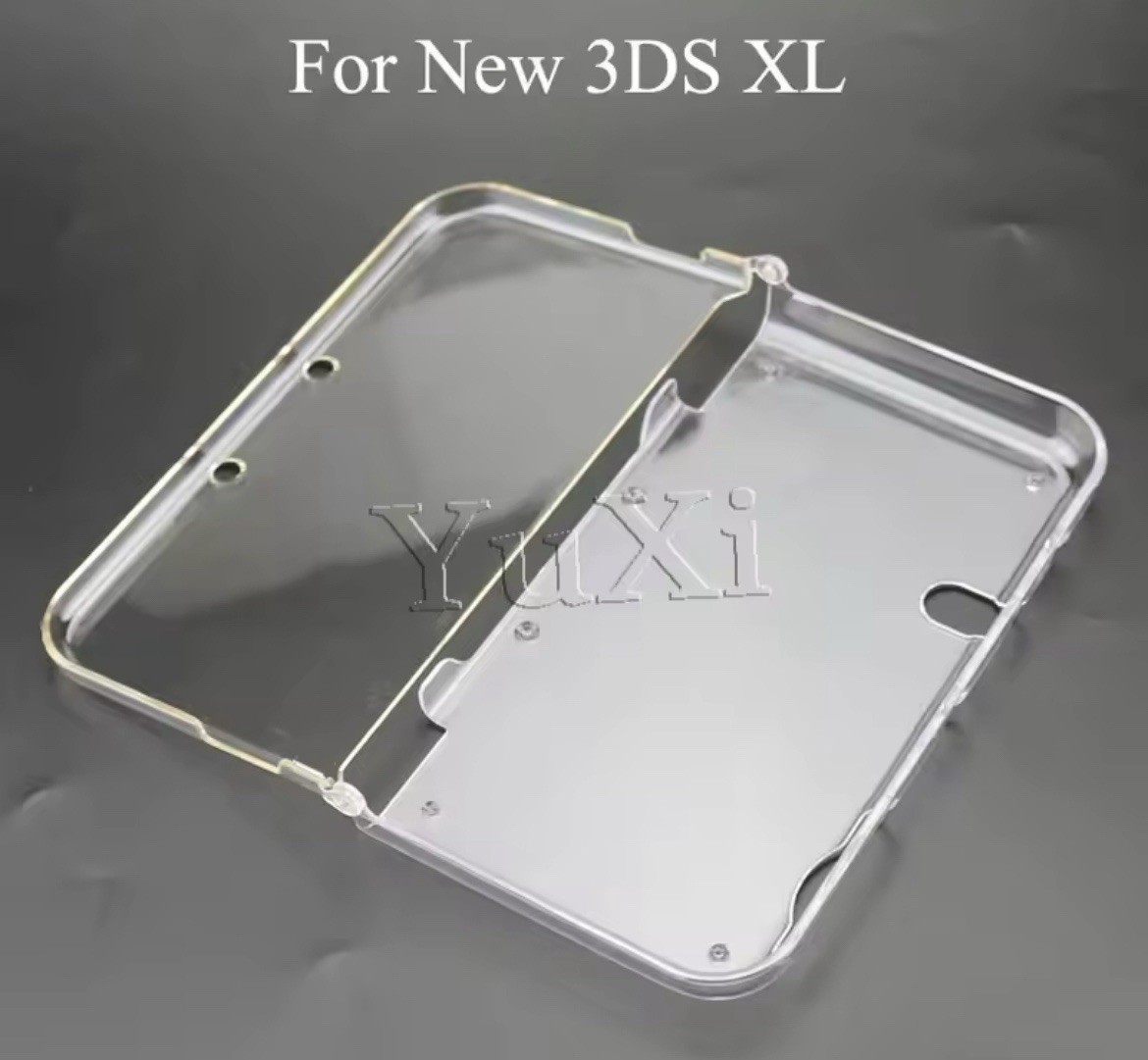 New 3DS XL LL 3DS Plastic Clear Protective Case Cover Hard Shell Skin For 3DS
