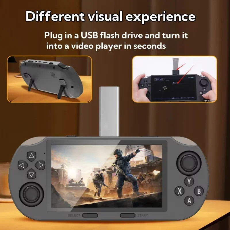 SF3000 Retro Handheld Video Game Console Classic Games Pocket Player with 4.5